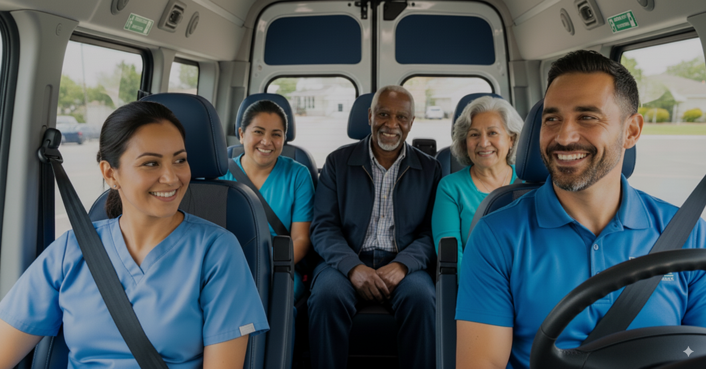 MyAmbulex NEMT platform dashboard for medical transportation providers